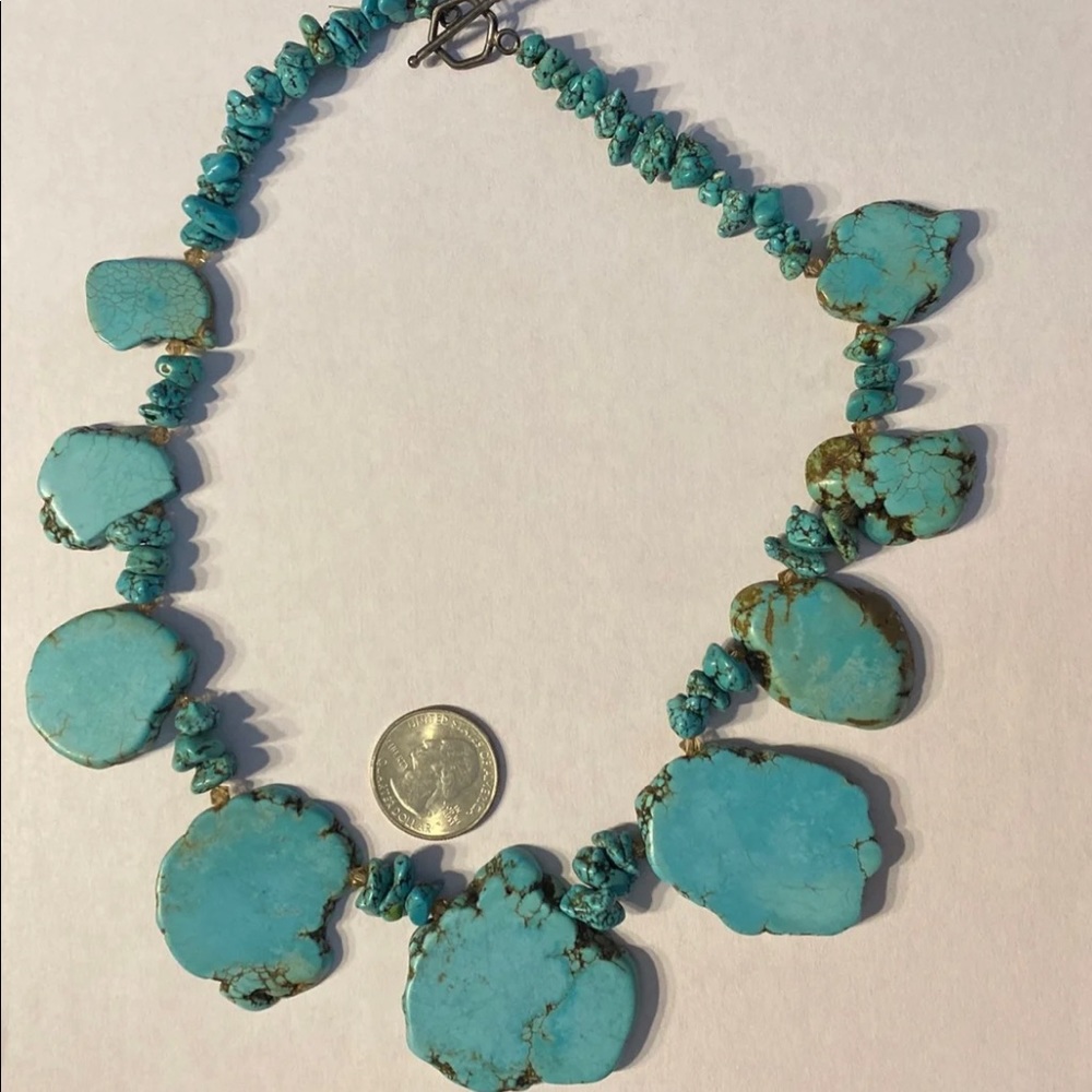 Authentic Turquoise Necklace - image 4